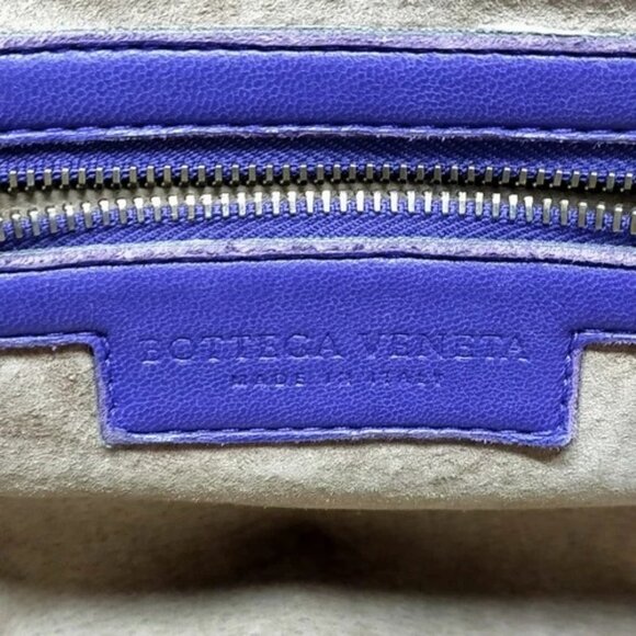 508311BN (L4) Bottega Veneta Hand Bag Purple Leather - Picture 7 of 9